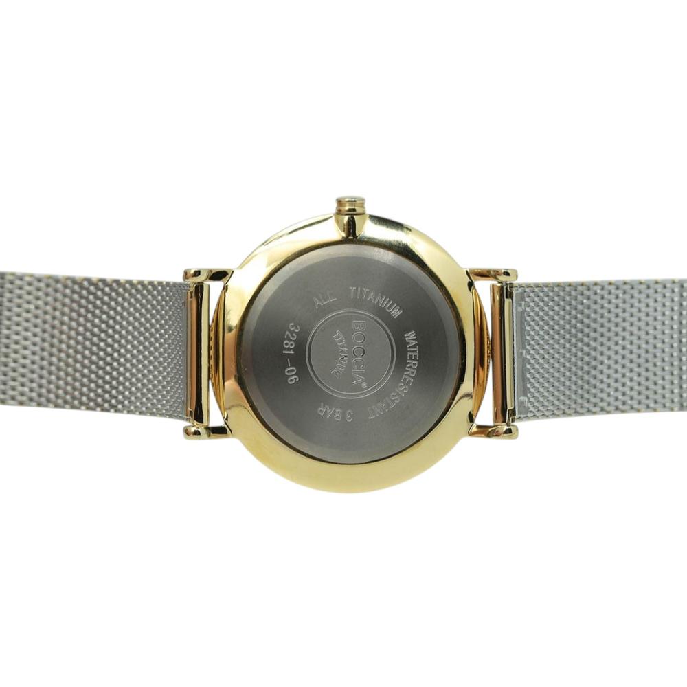 Foto 6 pulgar | Reloj Boccia Titanium 3281-06a Ladies-dorado