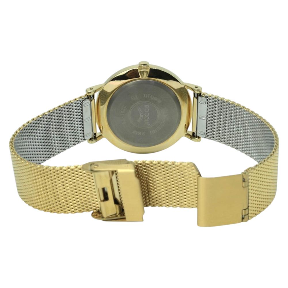 Foto 8 pulgar | Reloj Boccia Titanium 3281-06a Ladies-dorado