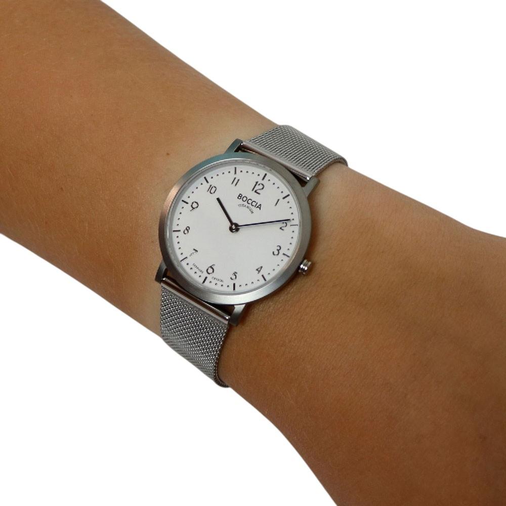 Foto 5 pulgar | Reloj Boccia Titanium 3335-03 Ladies-acero