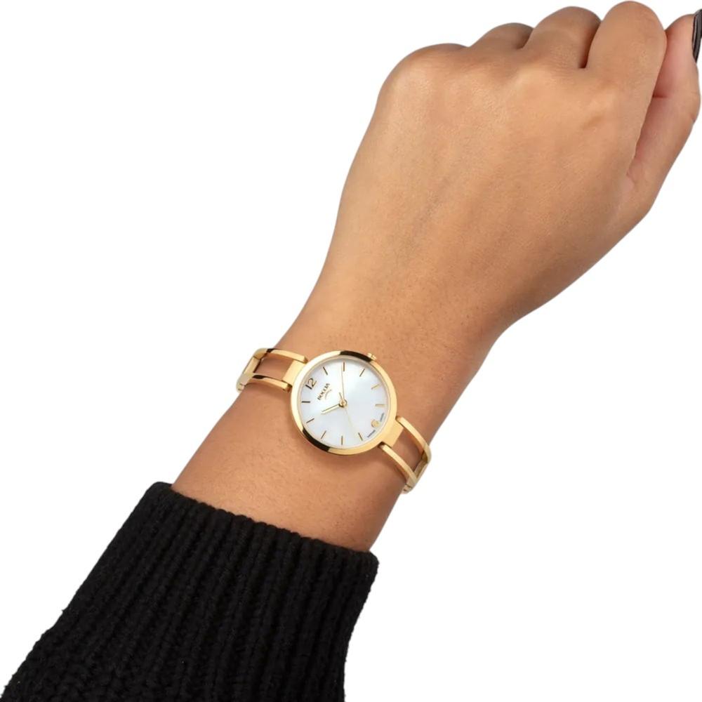 Foto 5 pulgar | Reloj Boccia Titanium 3354-02 Ladies-dorado