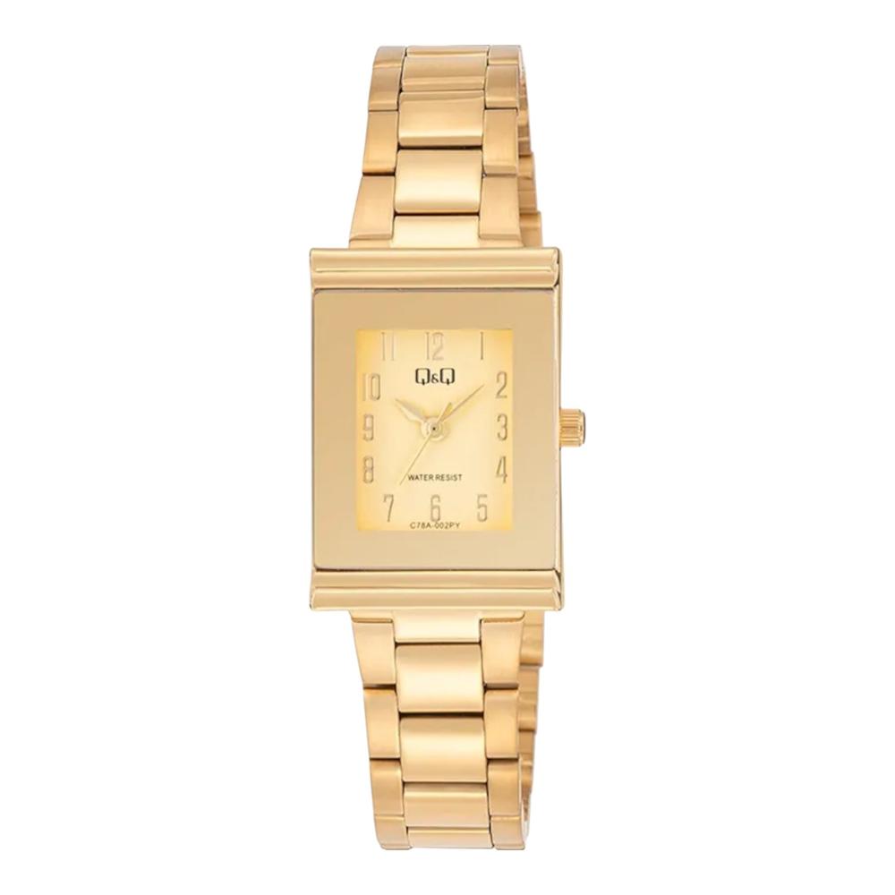 Reloj Q&q C78a-002py  Ladies-dorado