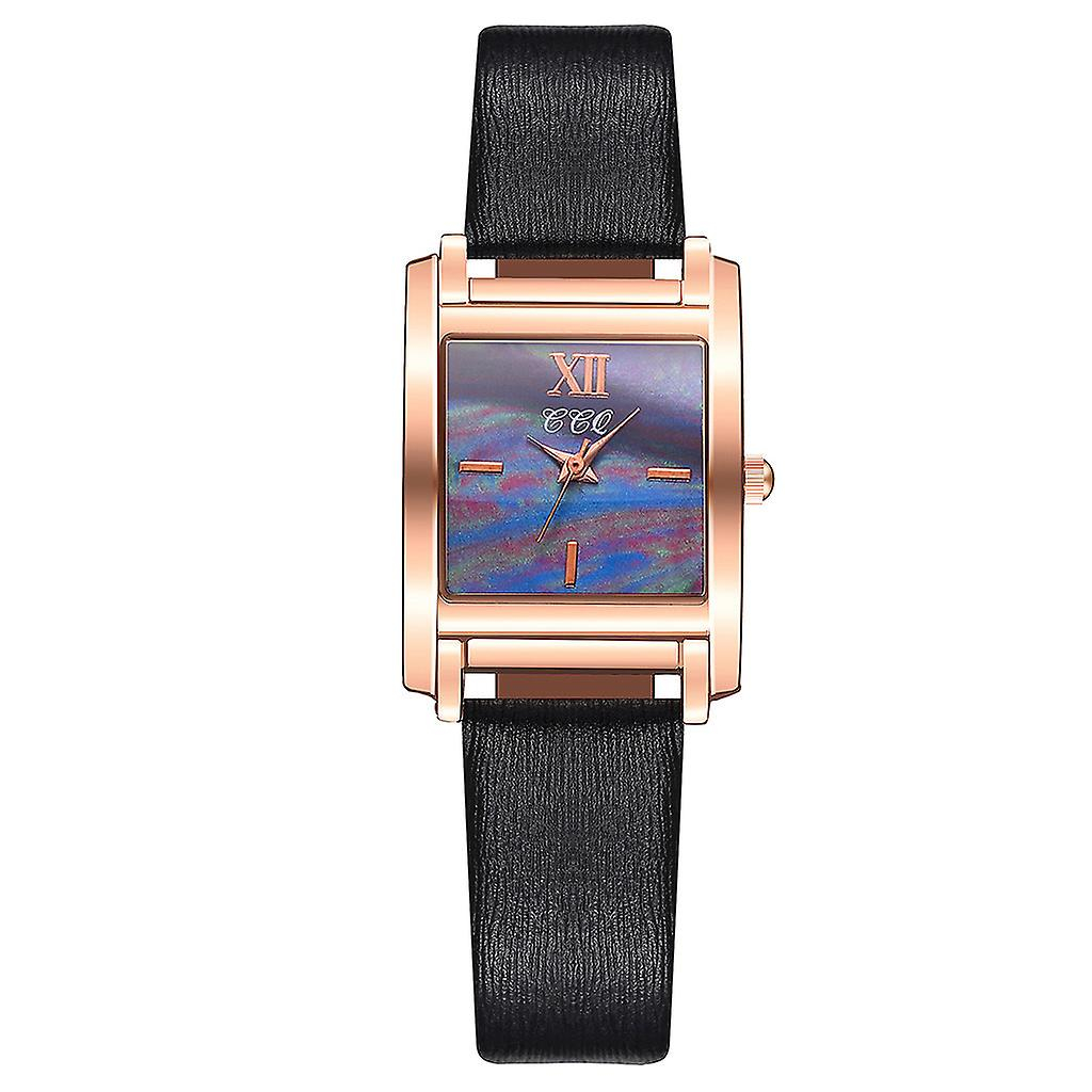 Reloj Ccq Con Correa De Malla De Plástico Para Mujer  Carcasa De Aleación De Cuarzo - Venta Internacional.