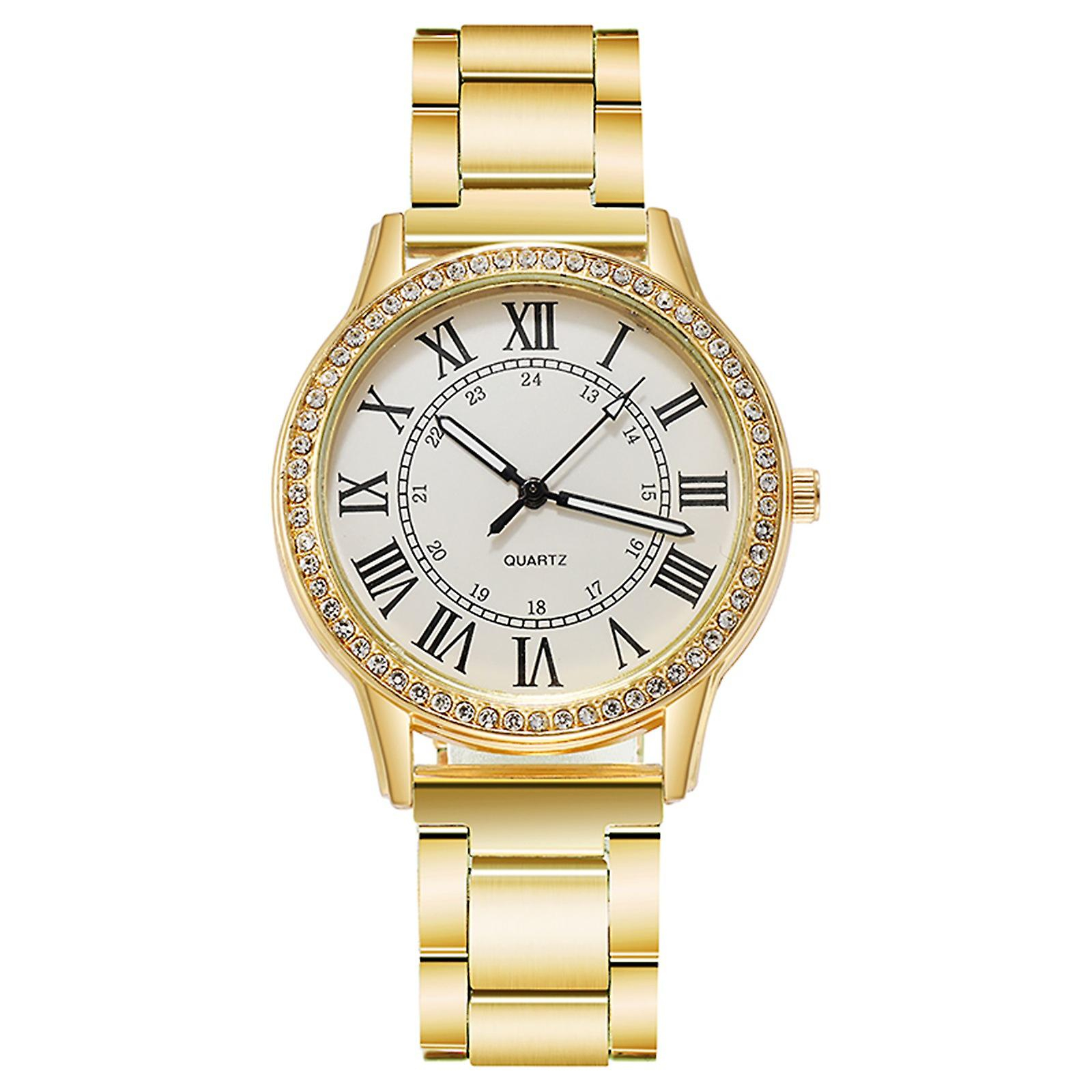 Reloj Huoguo  De Cuarzo Retro Luminoso Con Diamantes  Para Mujer - Venta Internacional.