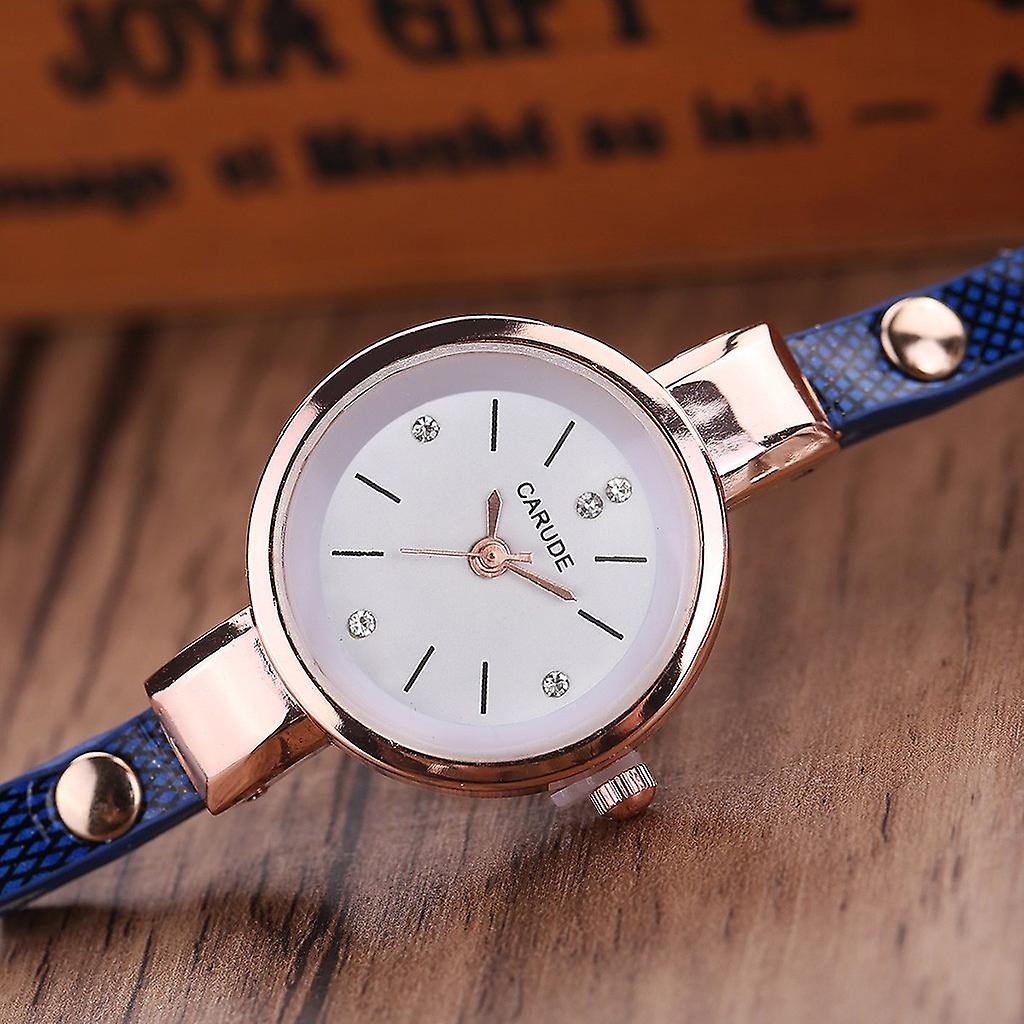 Foto 3 pulgar | Reloj De Pulsera Huoguo Para Mujer  Analógico  Cuarzo  Con Diamantes De Imitación - Venta Internacional.