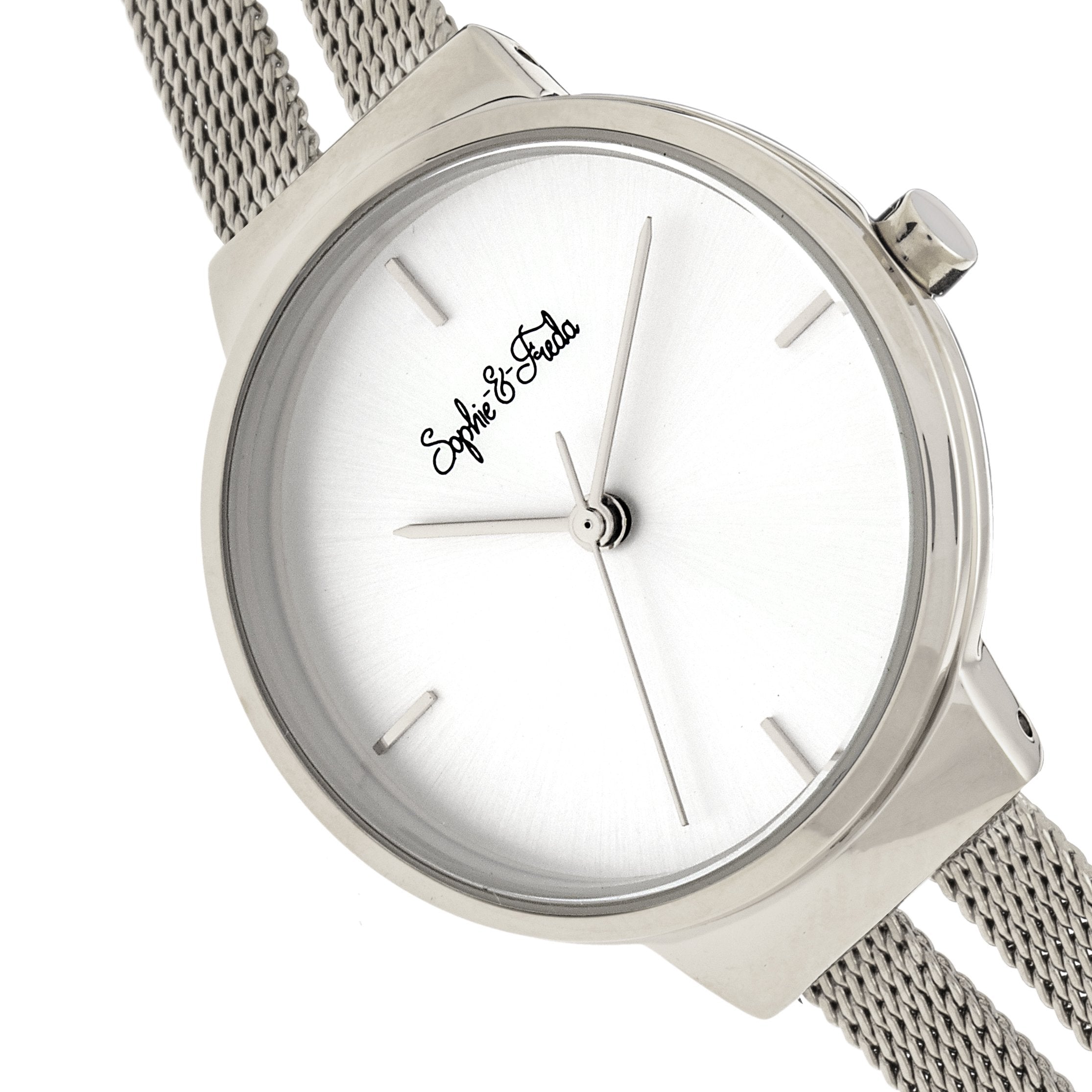 Foto 4 | Reloj Pulsera Sophie And Freda Sedona Dorada/naranja Para Mujer - Venta Internacional.