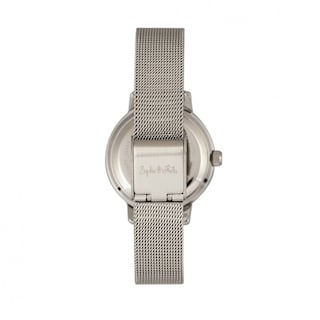 Foto 3 | Reloj Sophie & Freda Cambridge Con Cristales De Swarovski En Oro Rosa - Venta Internacional.