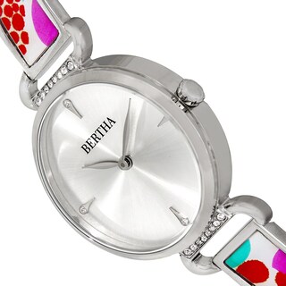 Foto 4 | Reloj: Pulsera Bertha Katherine Con Diseño Esmaltado Color Turquesa - Venta Internacional.