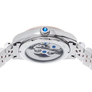 Foto 7 | Reloj Empress Magnolia Automatic Mop Skeleton Con Esfera Azul/plateada - Venta Internacional.