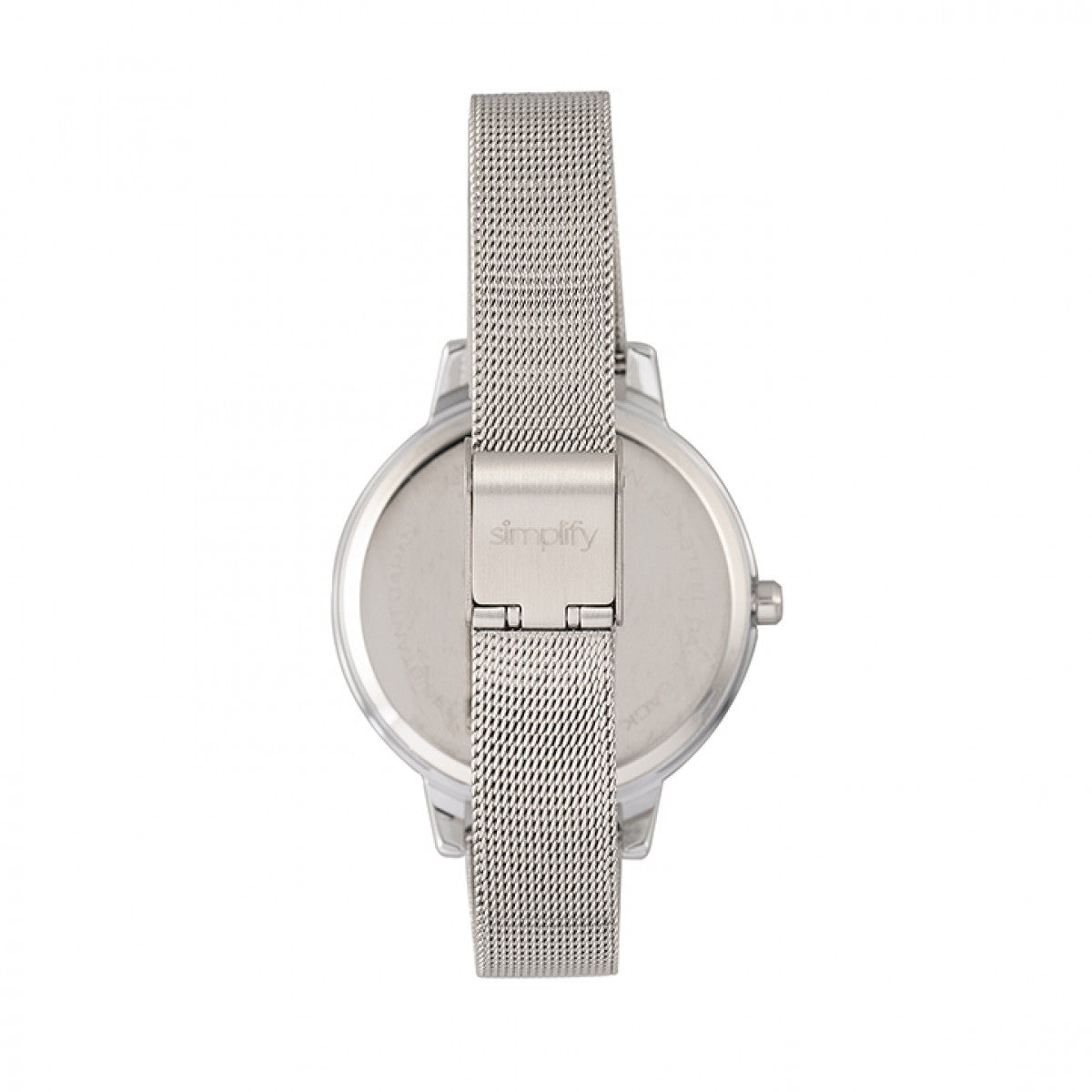 Foto 3 pulgar | Brazalete De Malla Watch Simplify The 5800 Para Mujer  Color Plateado Y Verde Azulado - Venta Internacional.