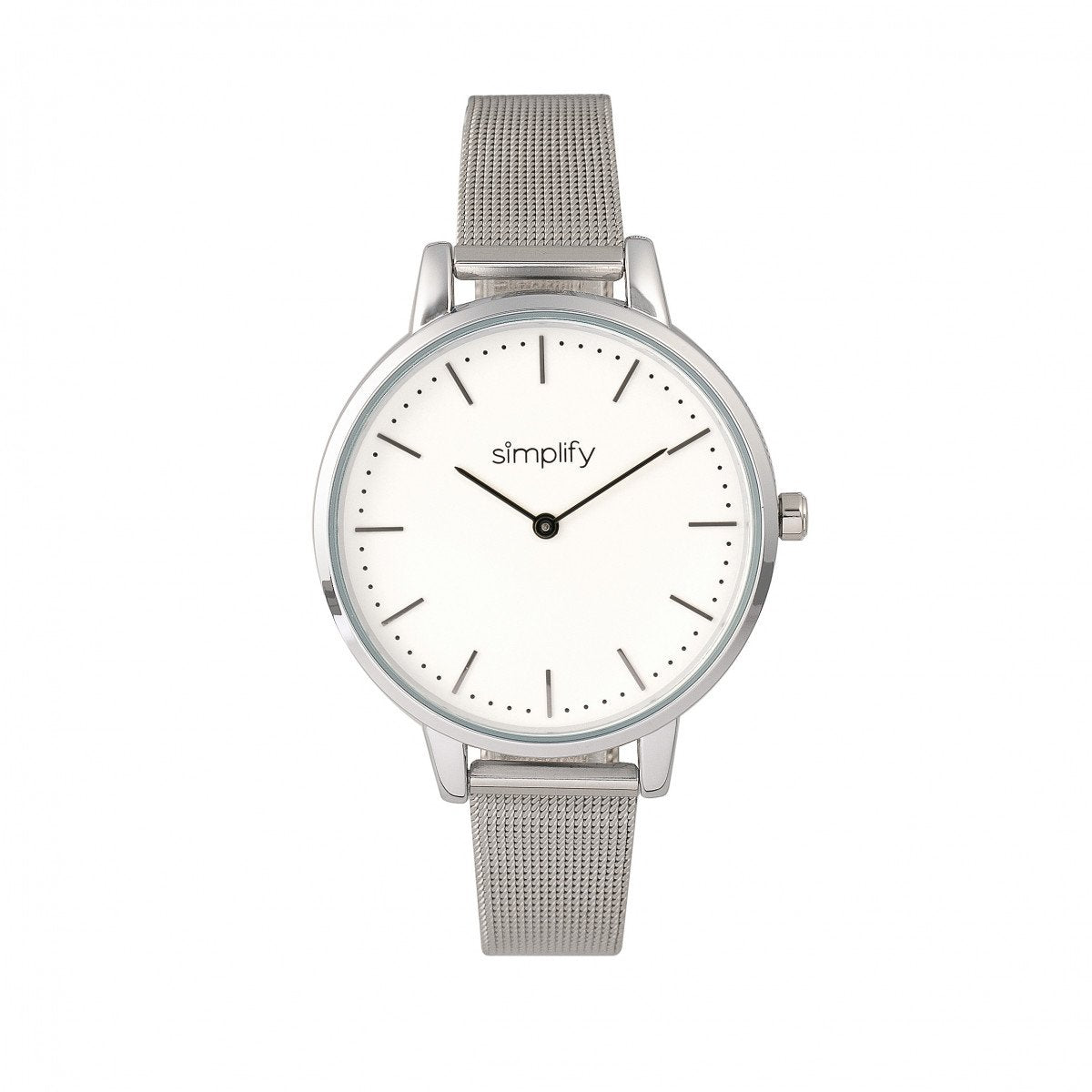 Foto 3 pulgar | Pulsera De Malla Watch Simplify The 5800 En Oro Rosa/blanco - Venta Internacional.