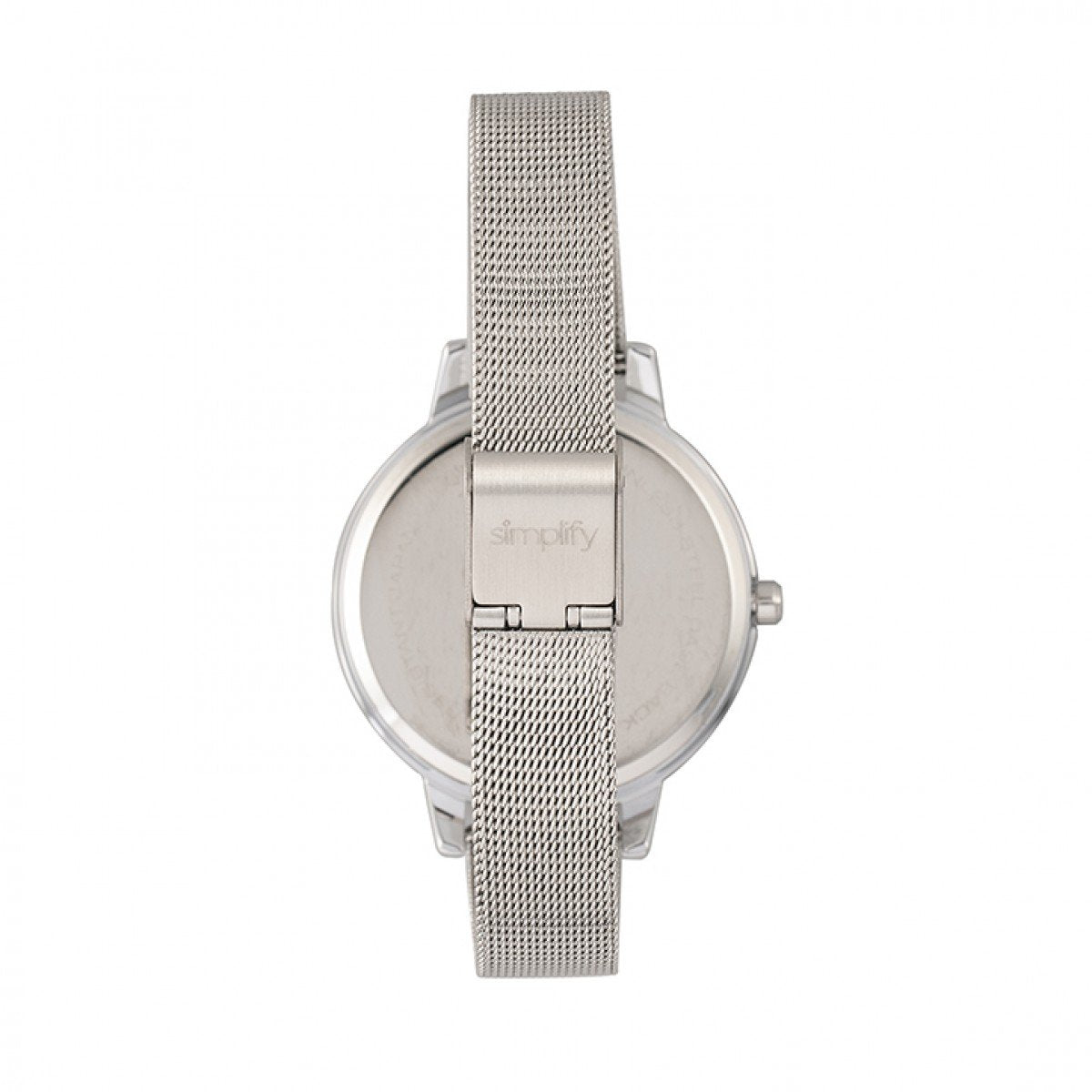 Foto 6 pulgar | Pulsera De Malla Watch Simplify The 5800 En Oro Rosa/blanco - Venta Internacional.