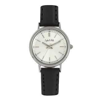 Foto 6 | Reloj Sophie & Freda Berlin Leather-band Gris Para Mujer - Venta Internacional.