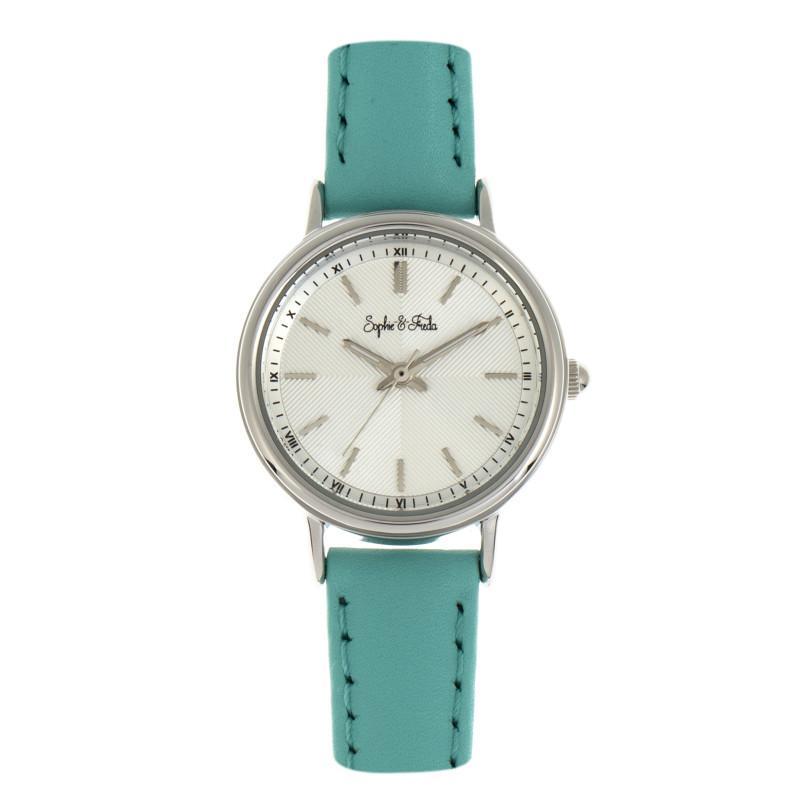 Foto 8 pulgar | Reloj Sophie & Freda Berlin Leather-band Gris Para Mujer - Venta Internacional.
