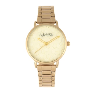 Foto 5 | Reloj: Pulsera Sophie And Freda Breckenridge En Oro Rosa - Venta Internacional.