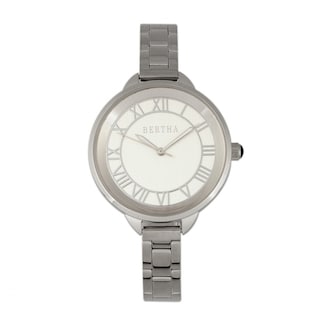 Foto 2 | Reloj Bertha Madison Sunray Con Esfera Para Mujer Color Camel/dorado - Venta Internacional.