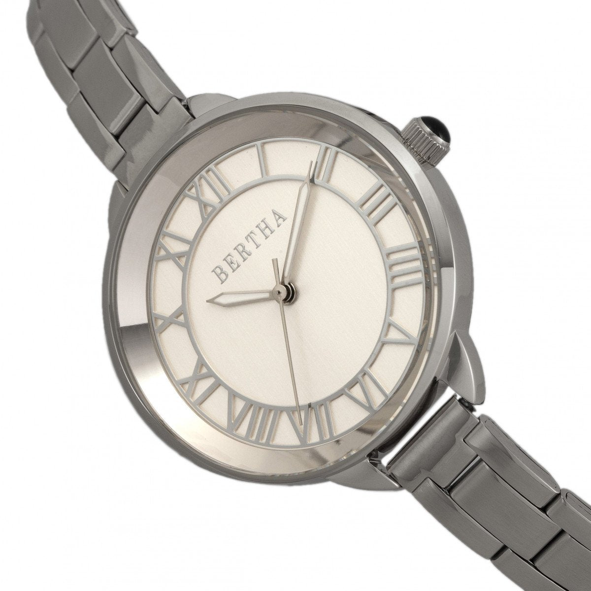 Foto 5 pulgar | Reloj Bertha Madison Sunray Con Esfera Para Mujer  Color Camel/dorado - Venta Internacional.