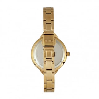 Foto 6 | Reloj Bertha Madison Sunray Con Esfera Para Mujer Color Camel/dorado - Venta Internacional.
