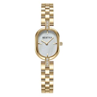 Foto 1 | Pulsera Watch Bertha Lana En Color Dorado/blanco Para Mujer - Venta Internacional.