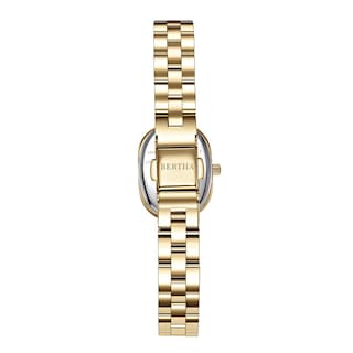 Foto 5 | Pulsera Watch Bertha Lana En Color Dorado/blanco Para Mujer - Venta Internacional.