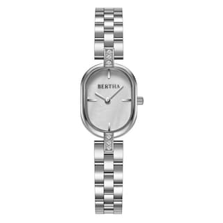 Foto 2 | Reloj De Pulsera Bertha Lana En Oro Rosa/blanco Para Mujer - Venta Internacional.