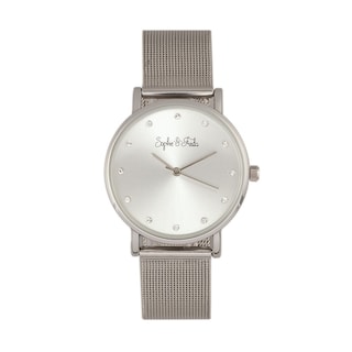 Foto 2 | Reloj Sophie & Freda Savannah Con Cristales De Swarovski En Color Azul - Venta Internacional.