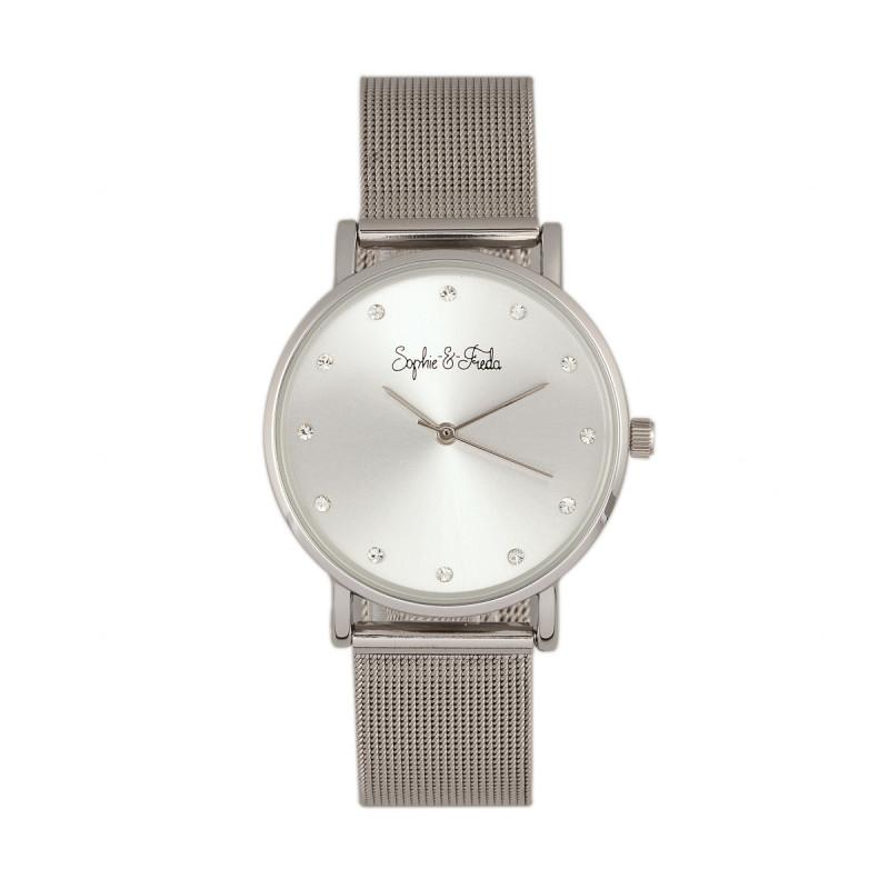 Foto 6 | Reloj Sophie & Freda Savannah Con Cristales De Swarovski En Color Azul - Venta Internacional.
