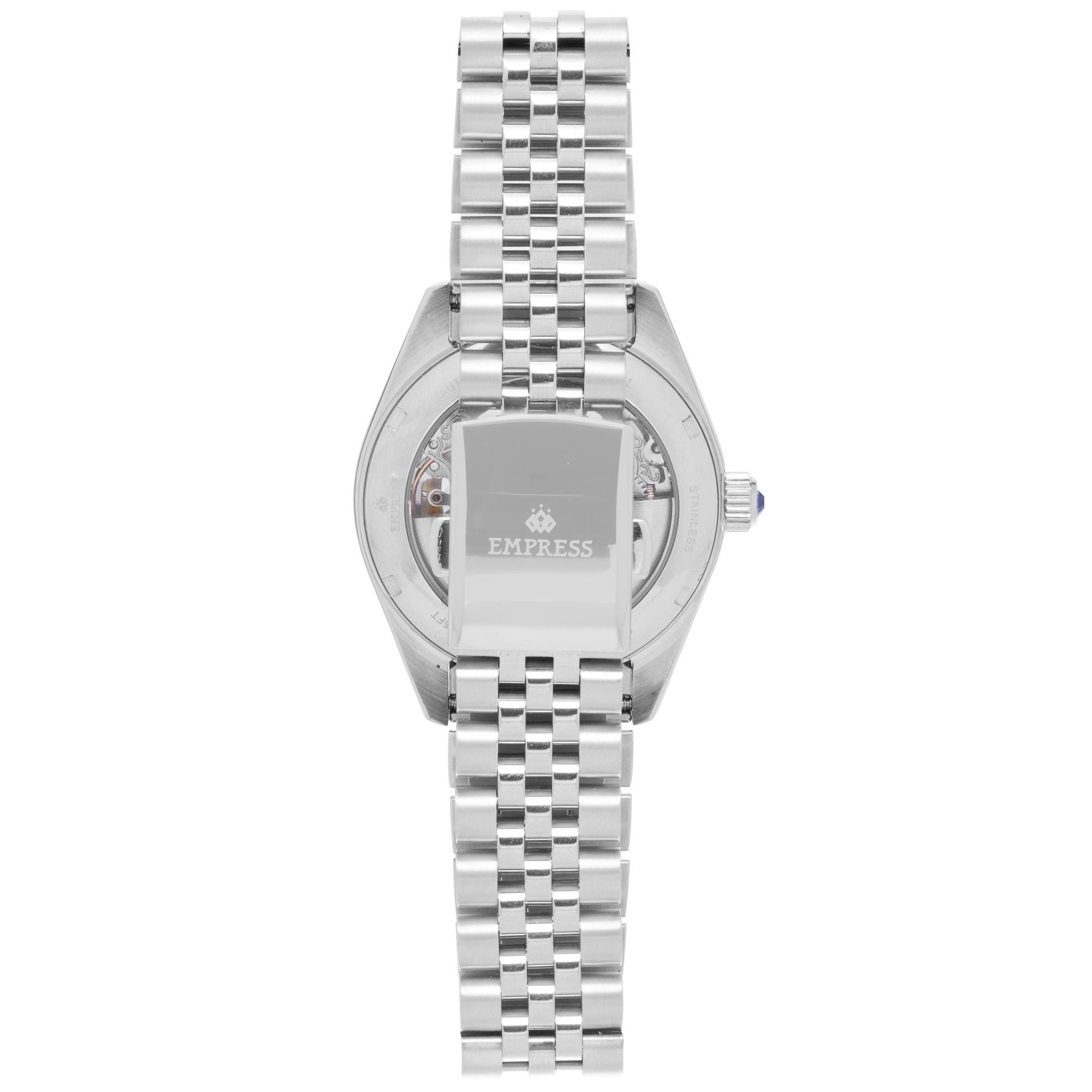 Foto 2 | Reloj Empress Magnolia  Pulsera Automática Mop Con Esfera De Esqueleto - Venta Internacional.