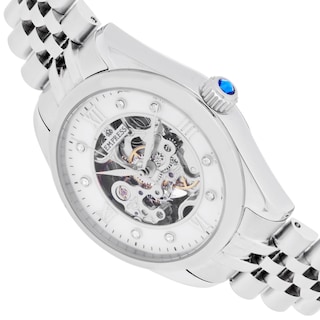 Foto 4 | Reloj Empress Magnolia Pulsera Automática Mop Con Esfera De Esqueleto - Venta Internacional.
