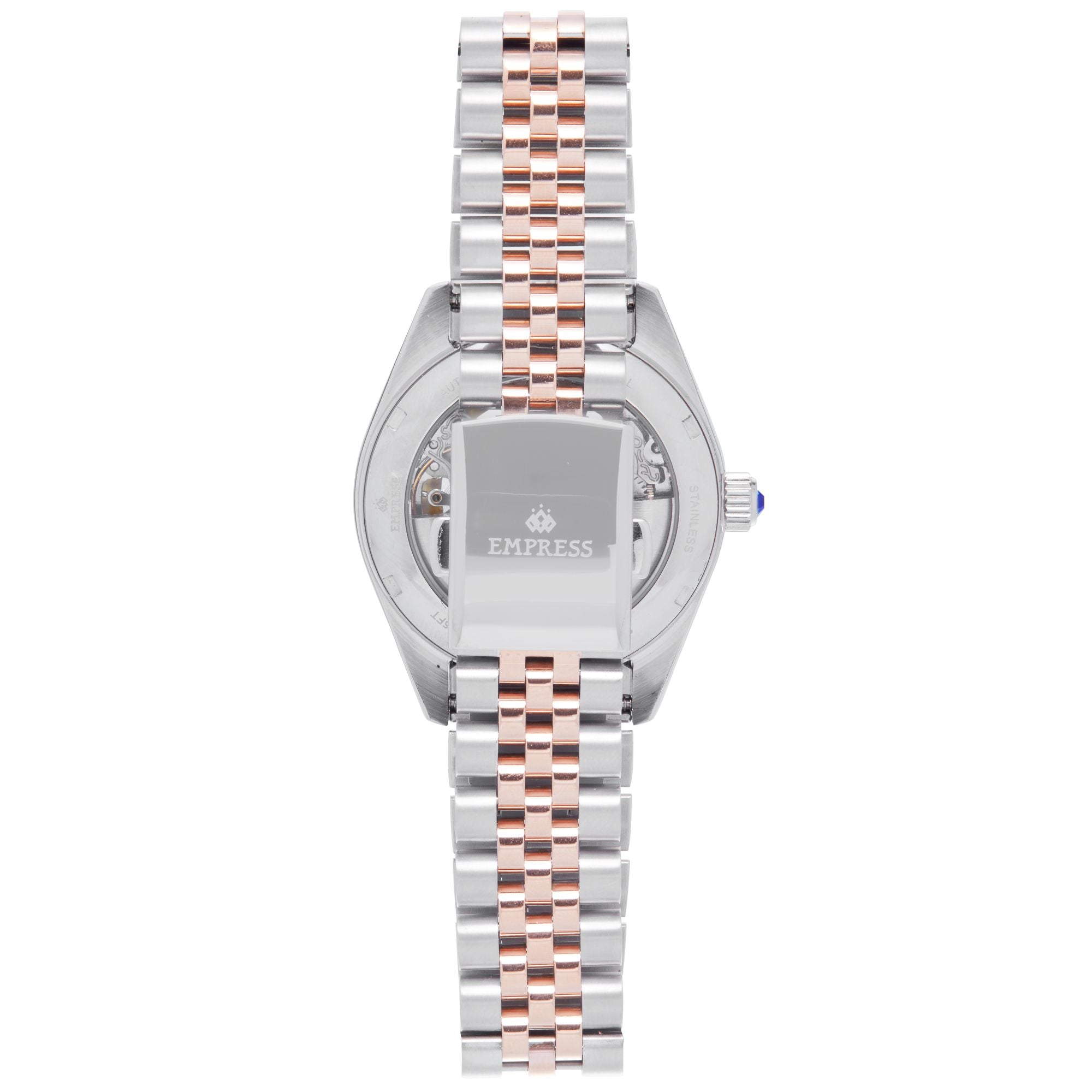 Foto 6 | Reloj Empress Magnolia  Pulsera Automática Mop Con Esfera De Esqueleto - Venta Internacional.