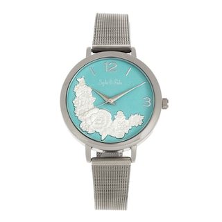 Foto 5 | Pulsera Lexington De Sophie Y Freda Color Plateado Y Turquesa - Venta Internacional.