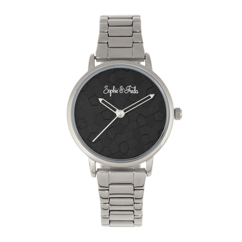 Pulsera Watch Sophie And Freda Breckenridge - Plateada - Venta Internacional.