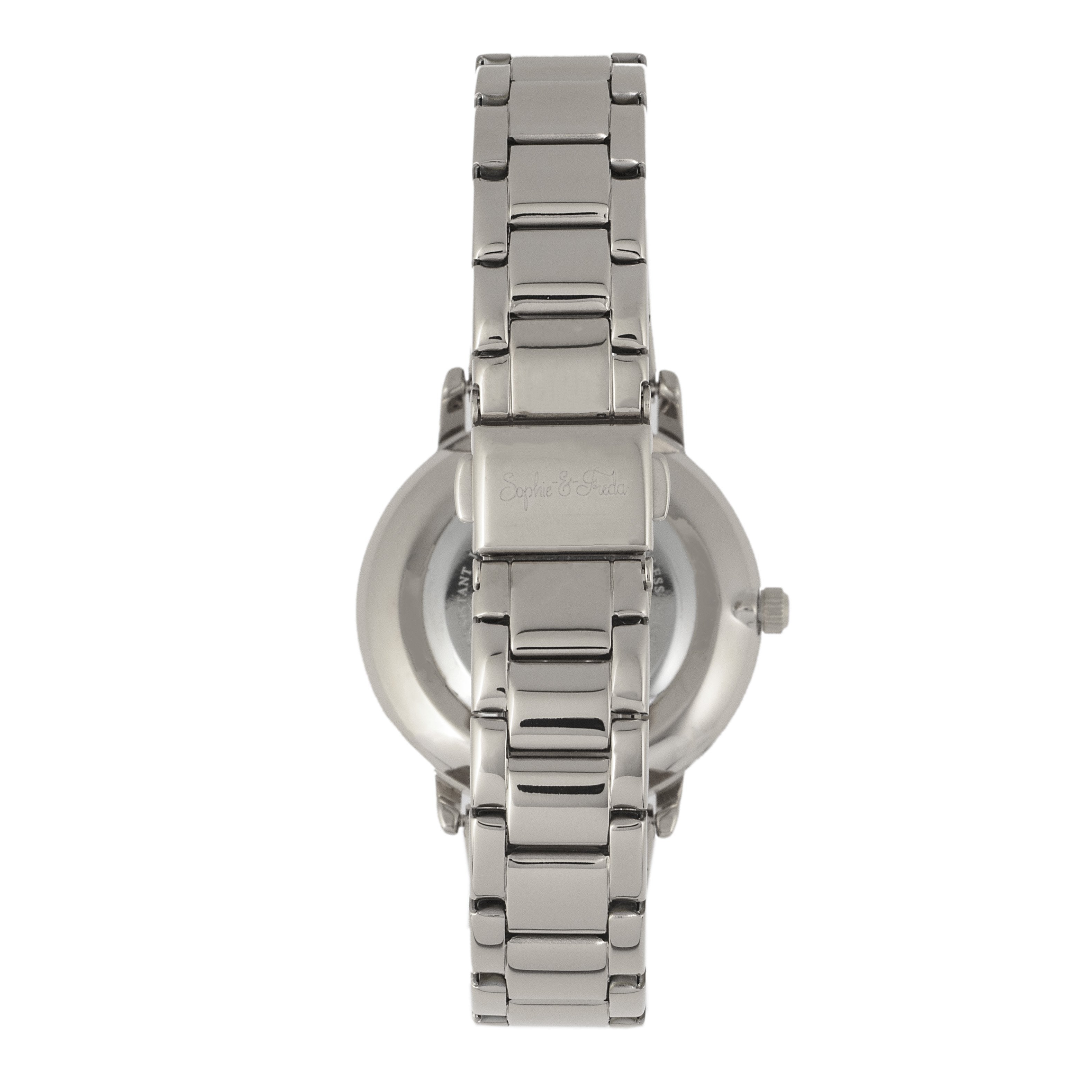 Foto 4 pulgar | Pulsera Watch Sophie And Freda Breckenridge - Plateada - Venta Internacional.