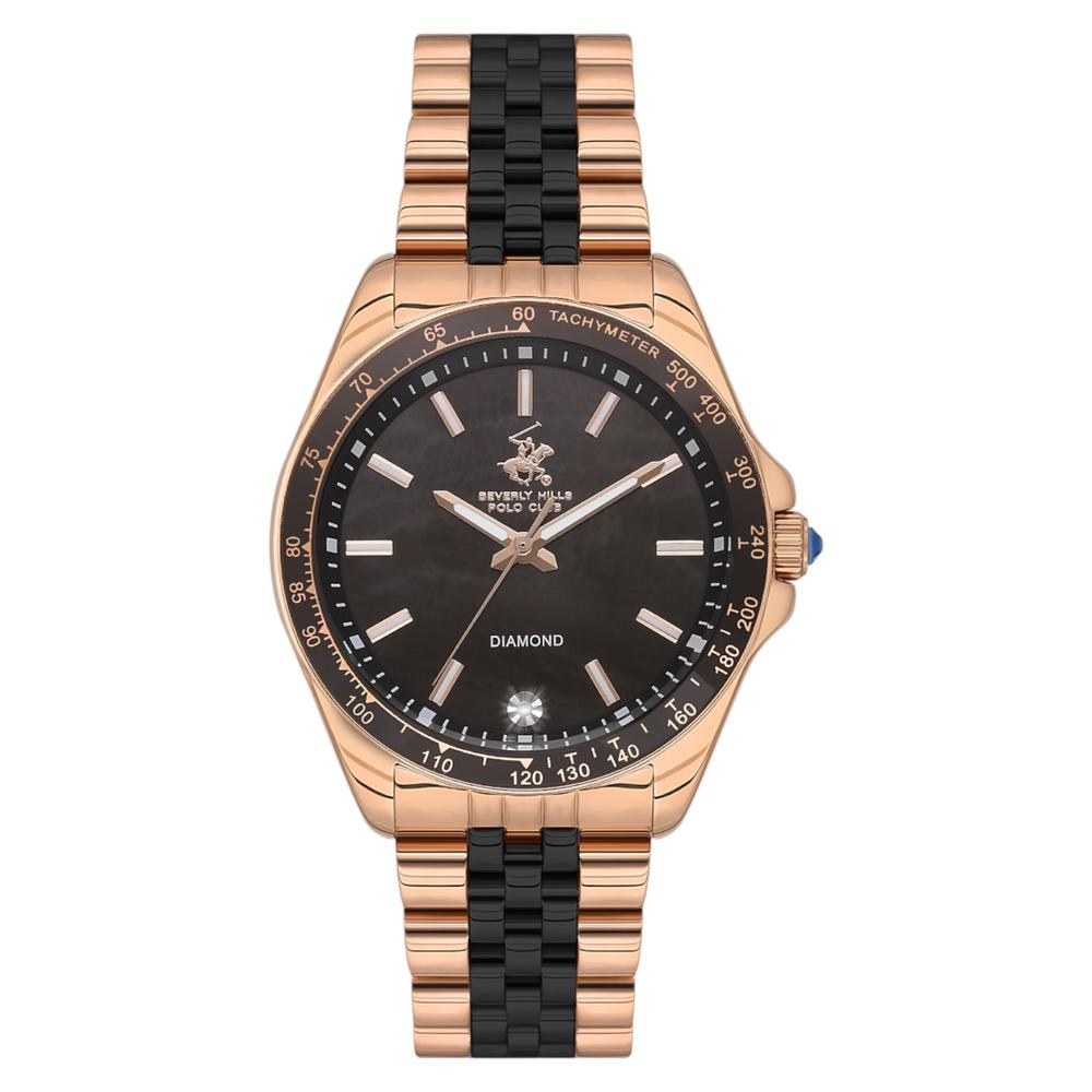 Foto 2 pulgar | Reloj Beverly Hills Polo Club Bp3627c.450 Ladies-oro Rosa