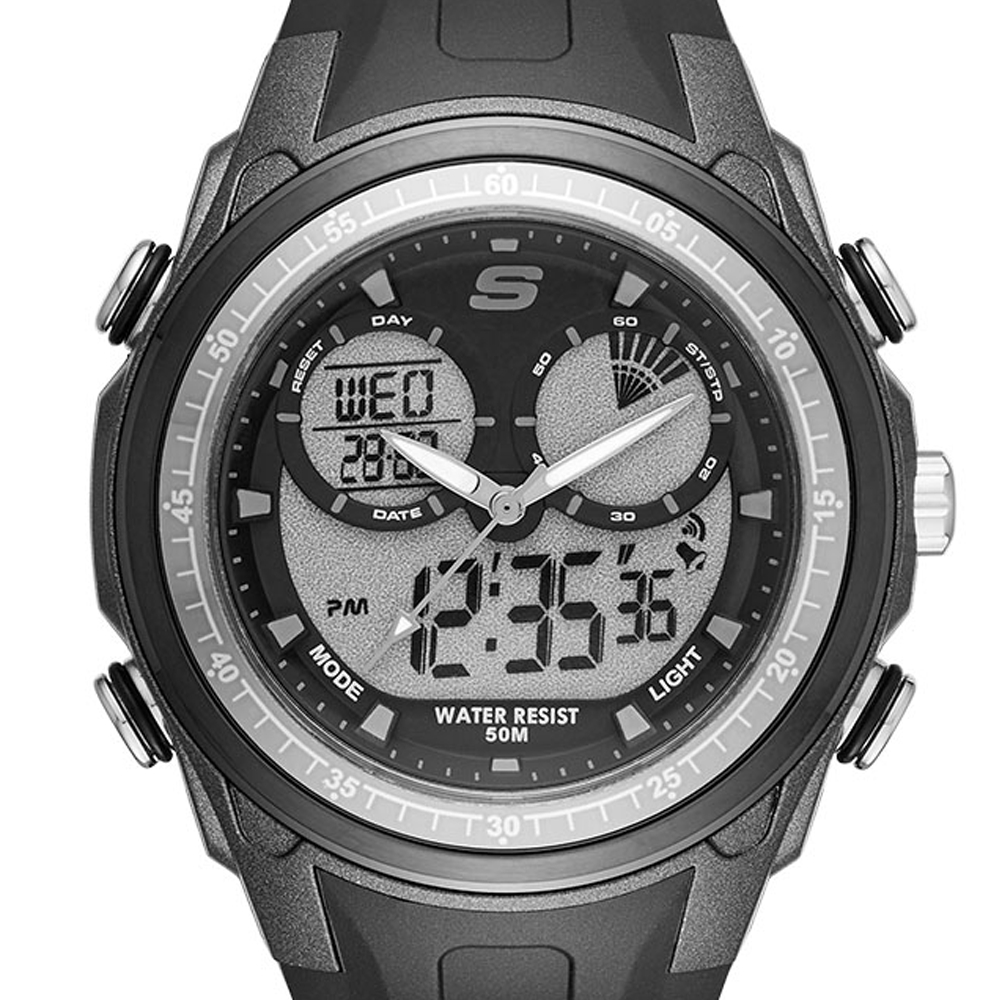 Foto 4 pulgar | Reloj Skechers Sr1080 color Negro