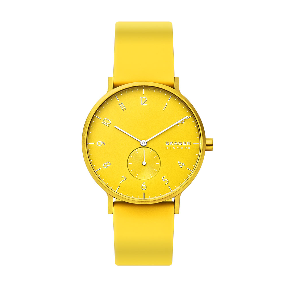 Foto 2 pulgar | Reloj Skagen Skw6557 Amarillo