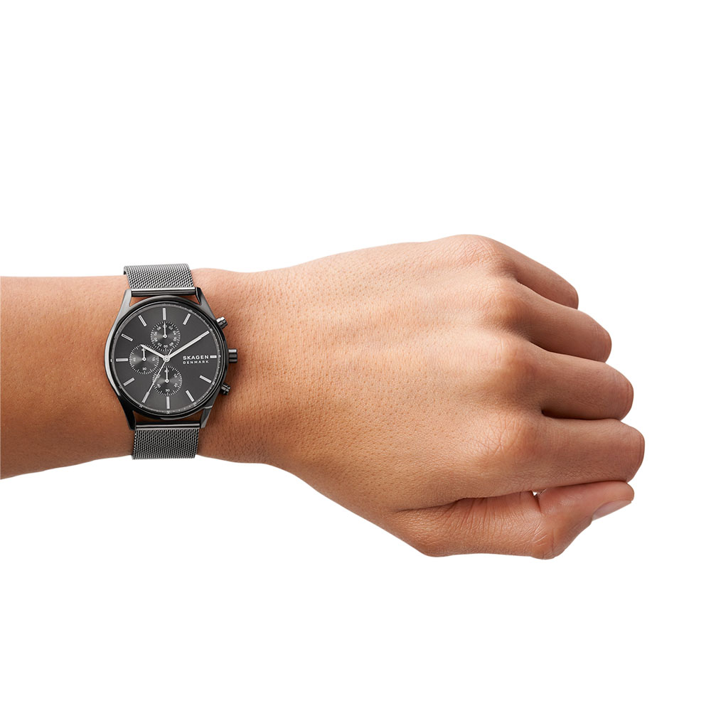 Foto 4 pulgar | Reloj Skagen SKW6608 Gunmetal color Gris