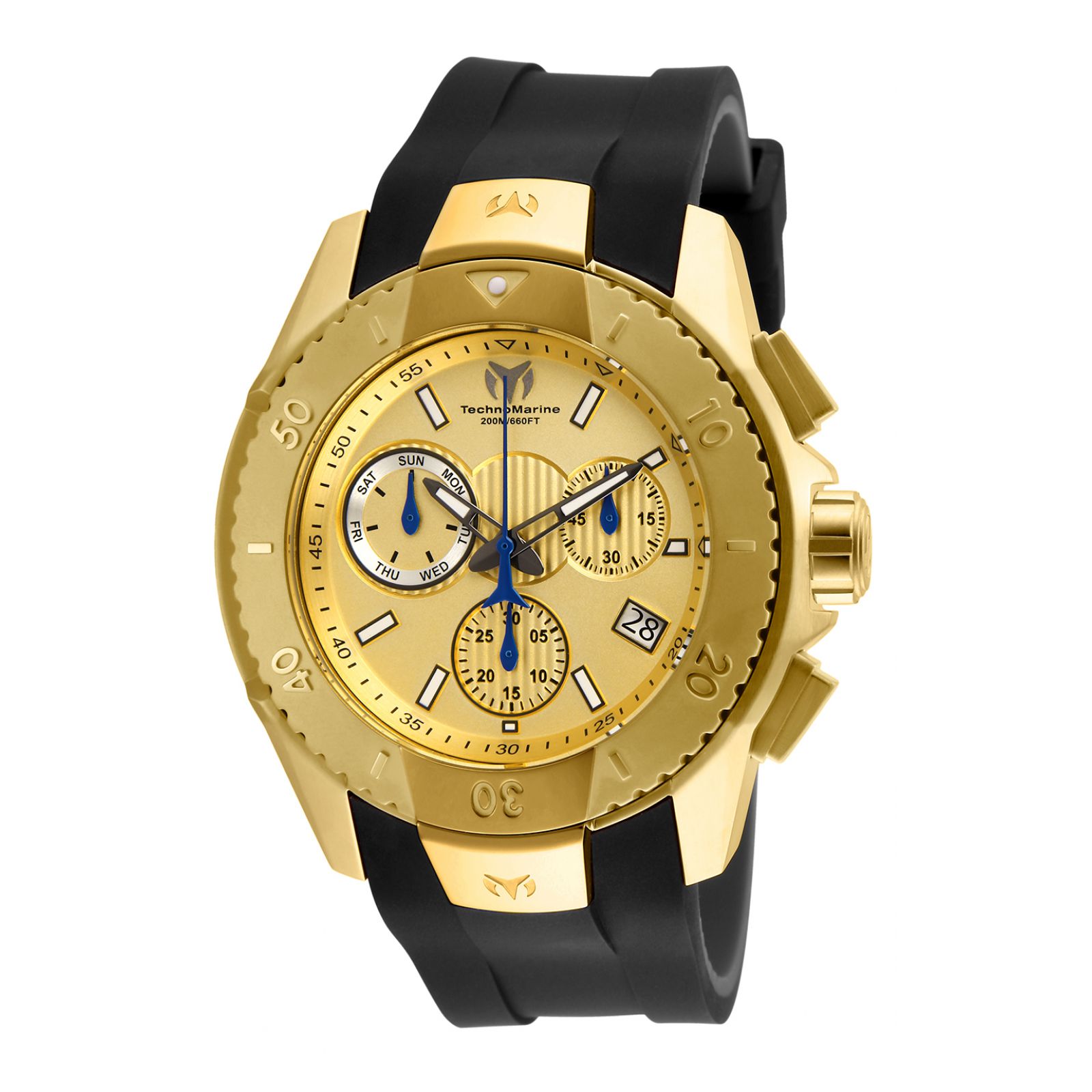 Foto 2 pulgar | Reloj Technomarine Tm-617001 color Dorado de Acero Inoxidable para Hombre