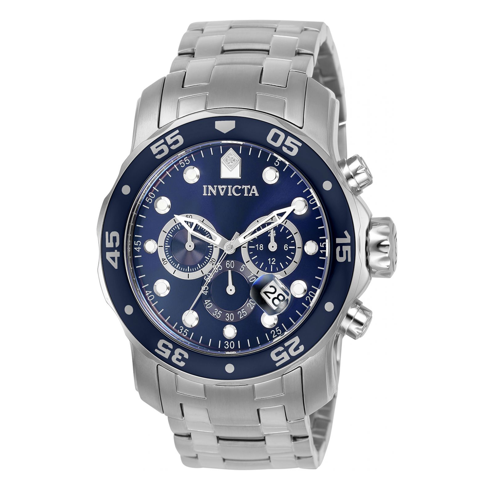 Reloj Invicta 0070 Acero Inoxidable color Plateado para Hombre