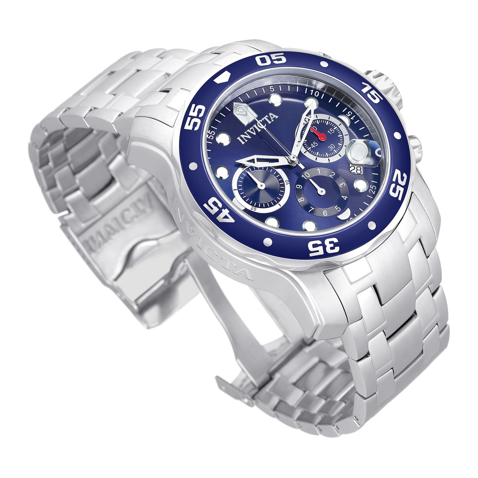 Foto 2 | Reloj Invicta 0070 Acero Inoxidable color Plateado para Hombre
