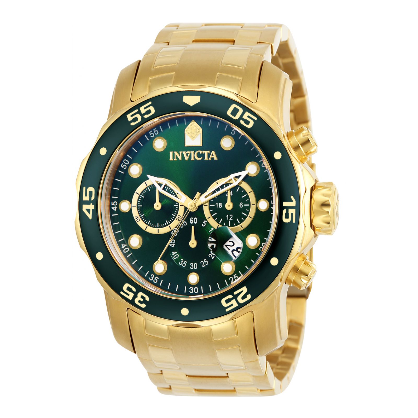 Reloj Invicta 0075 Acero Inoxidable Hombre Dorado