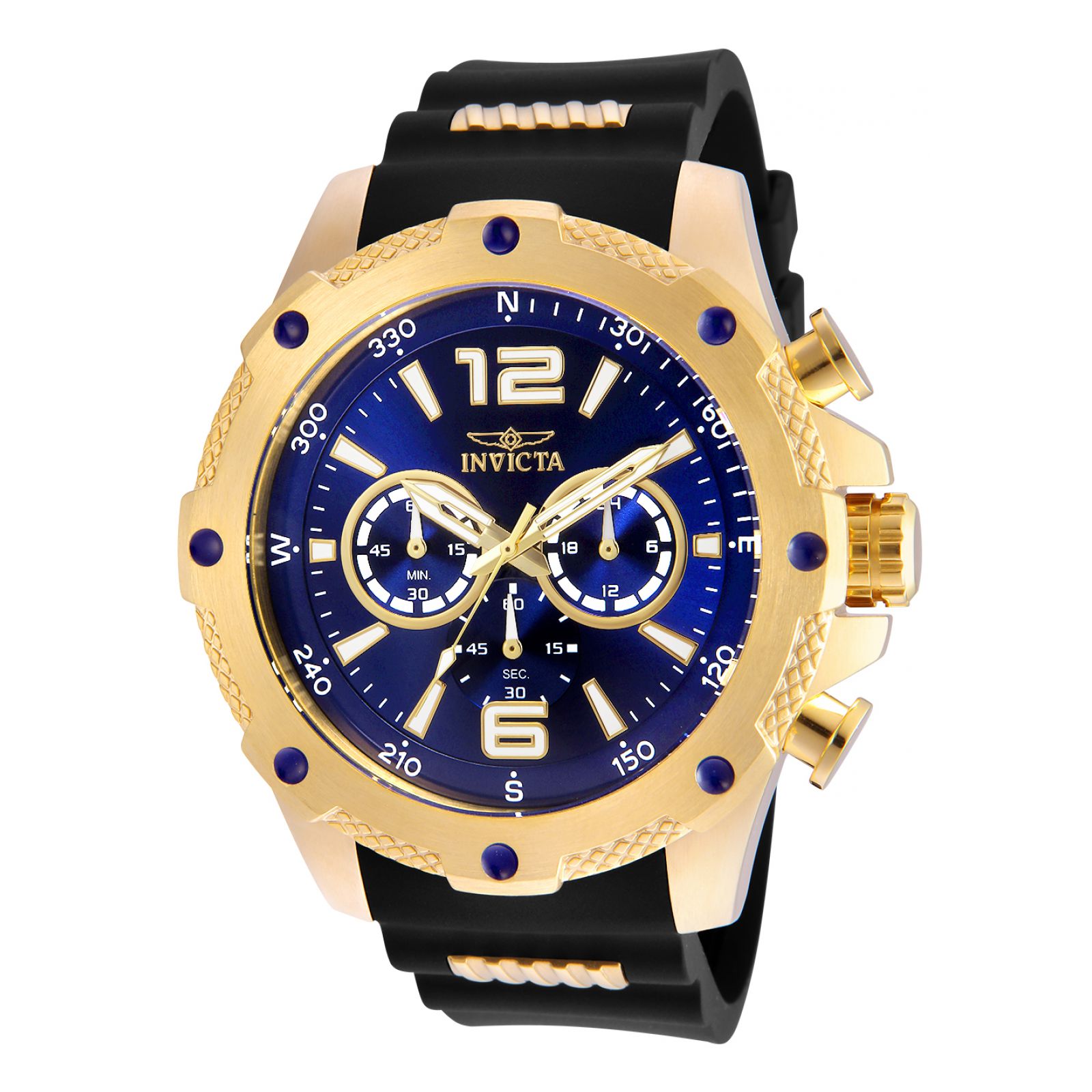 Reloj Invicta 19659 Acero Inoxidable Hombre Dorado