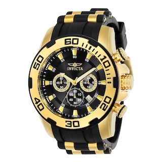 Foto 1 | Reloj Invicta 22340 Acero Inoxidable Hombre color Dorado con Negro