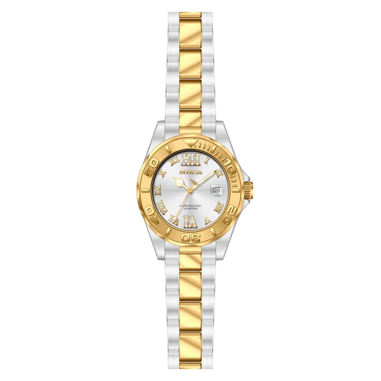 Foto 3 pulgar | Reloj Invicta 12852 color Dorado de Acero Inoxidable para Mujer