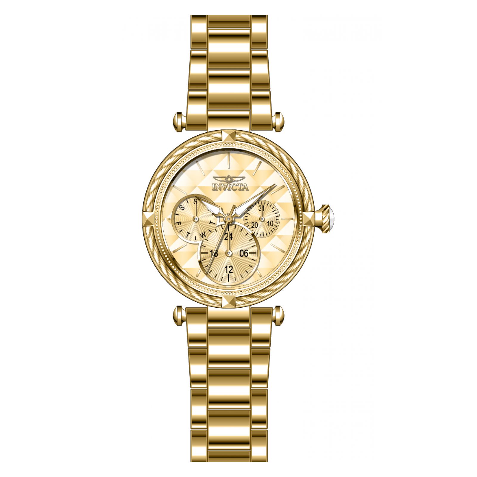 Foto 4 pulgar | Reloj Invicta 28957 color Dorado de Acero Inoxidable para Mujer