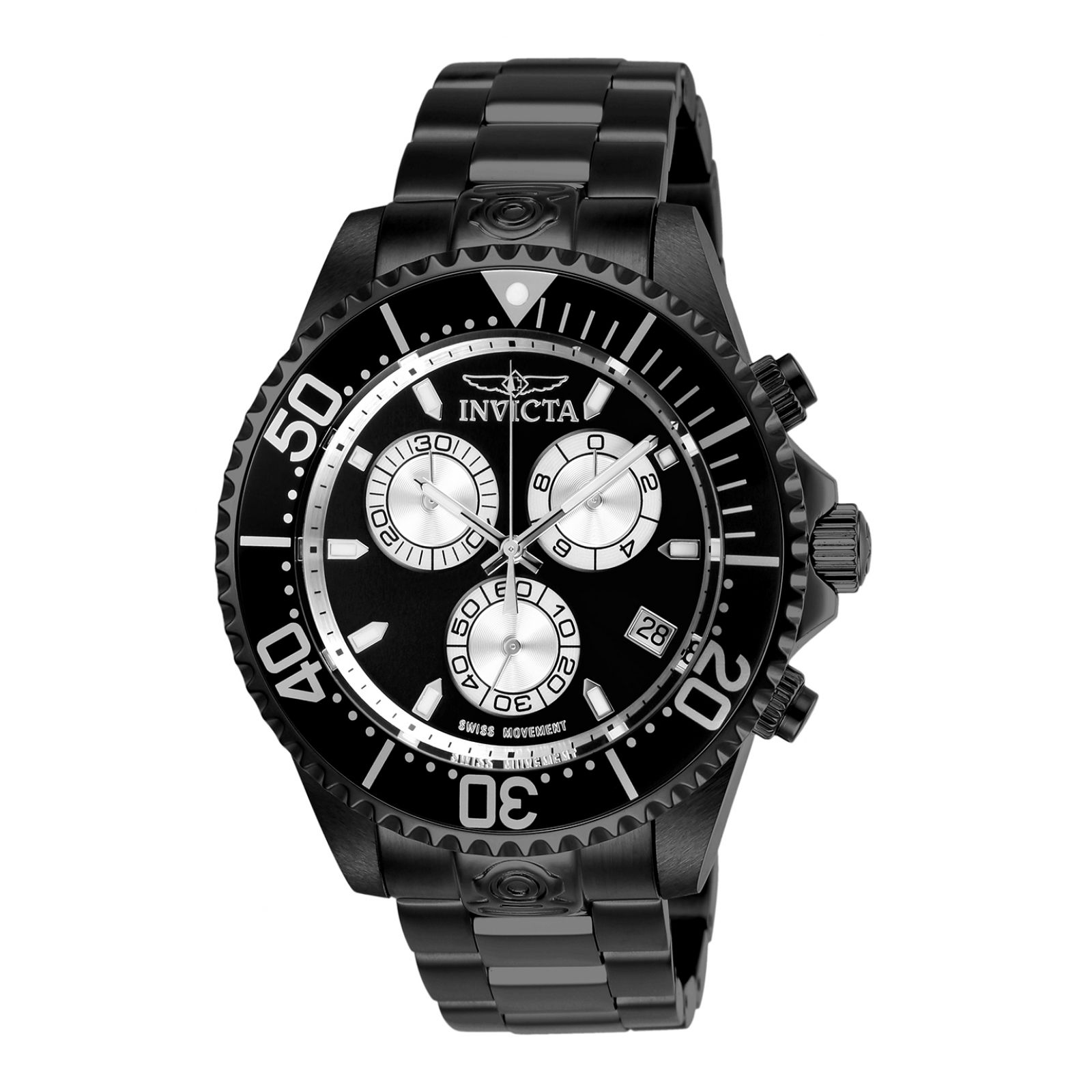 Reloj Invicta 26852 Acero Inoxidable Hombre Negro