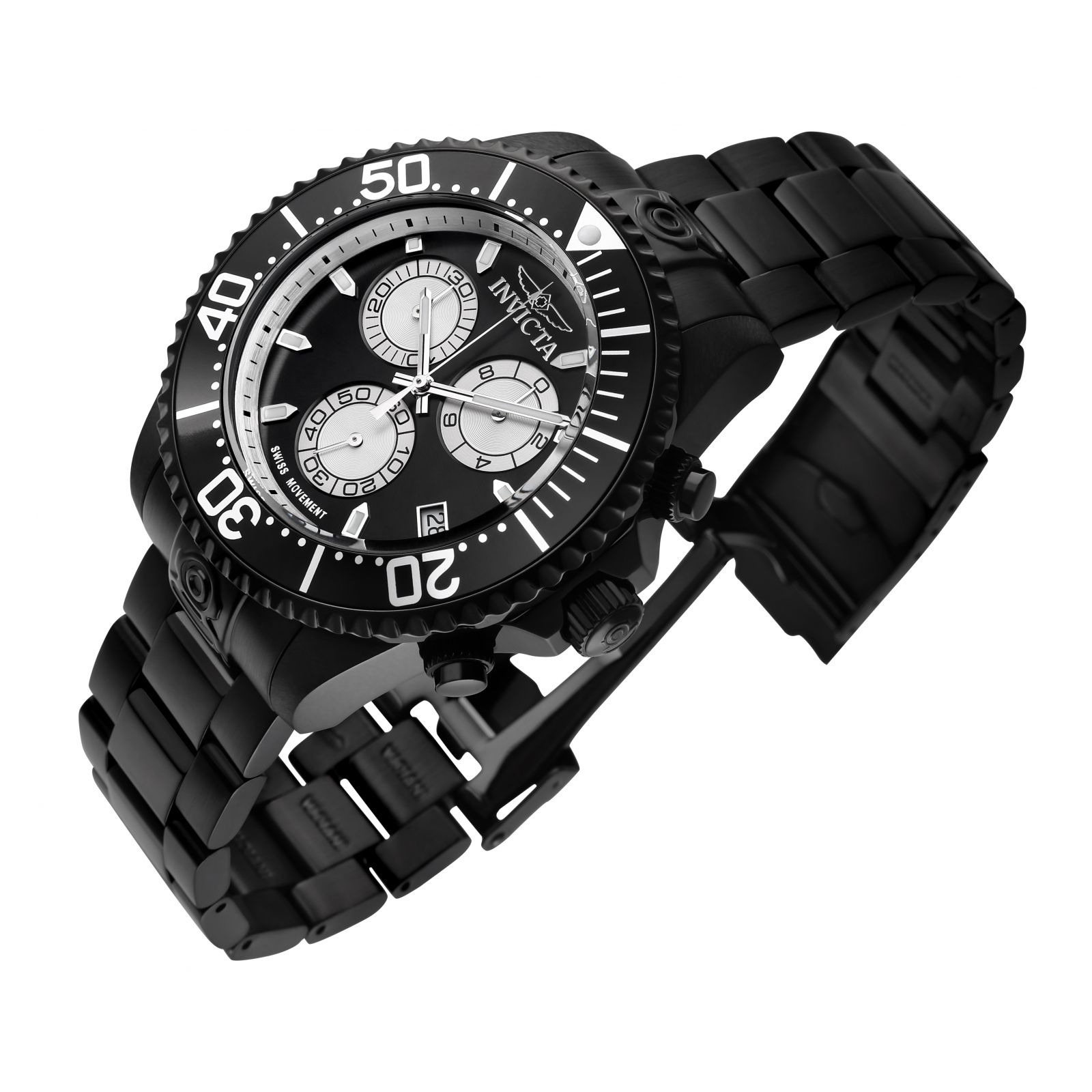 Foto 3 pulgar | Reloj Invicta 26852 Acero Inoxidable Hombre Negro