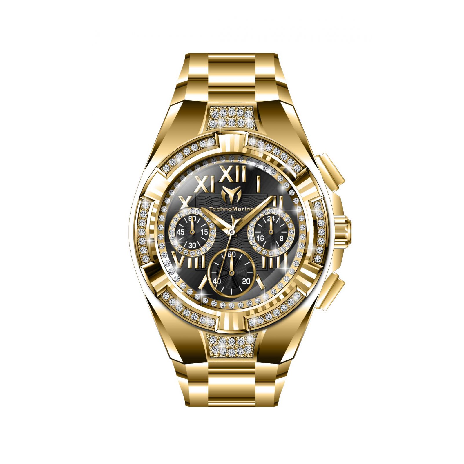 Reloj Technomarine Tm-121082 Dorado de Acero Inoxidable para Mujer