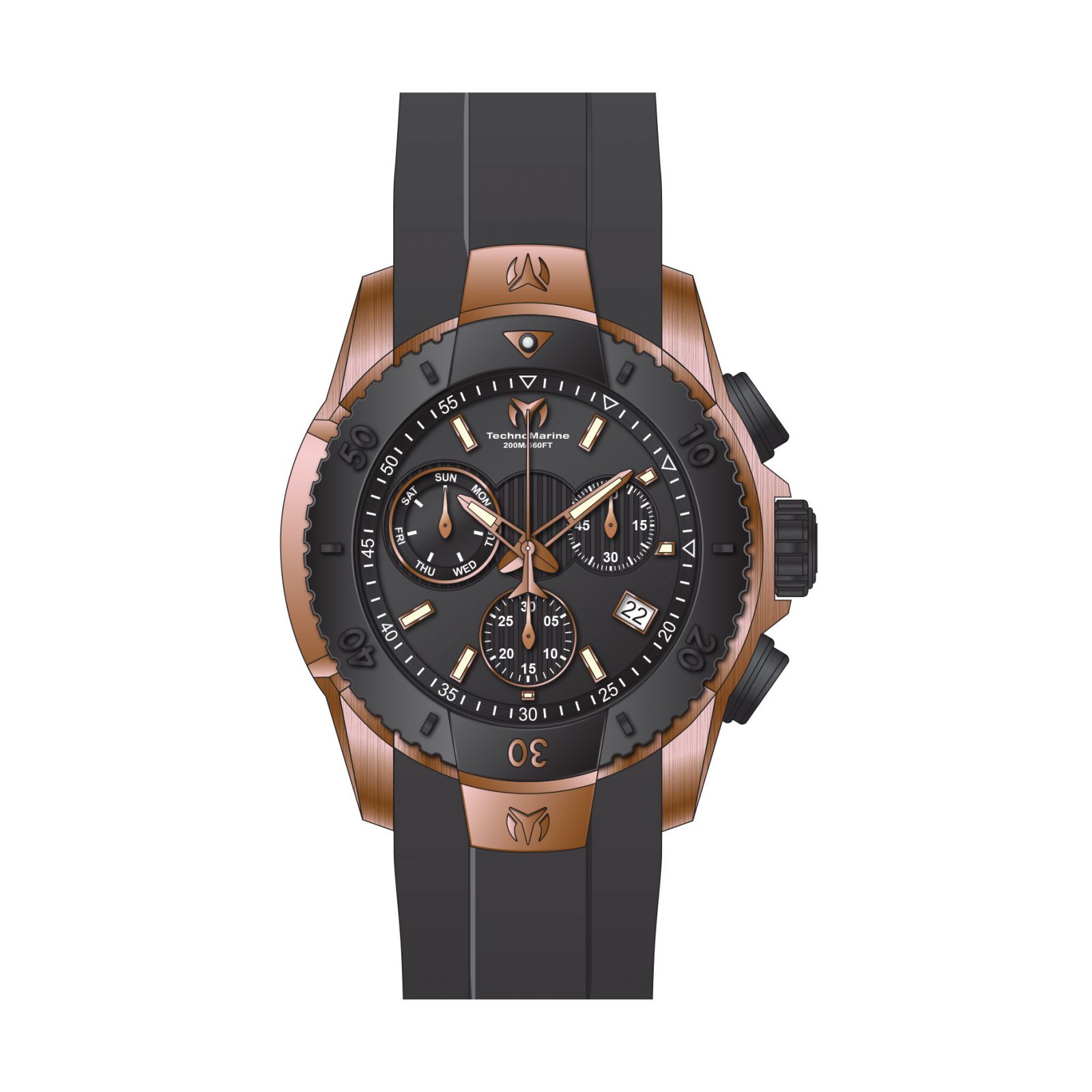 Foto 2 | Reloj Technomarine Tm-616005 Acero Inoxidable Hombre