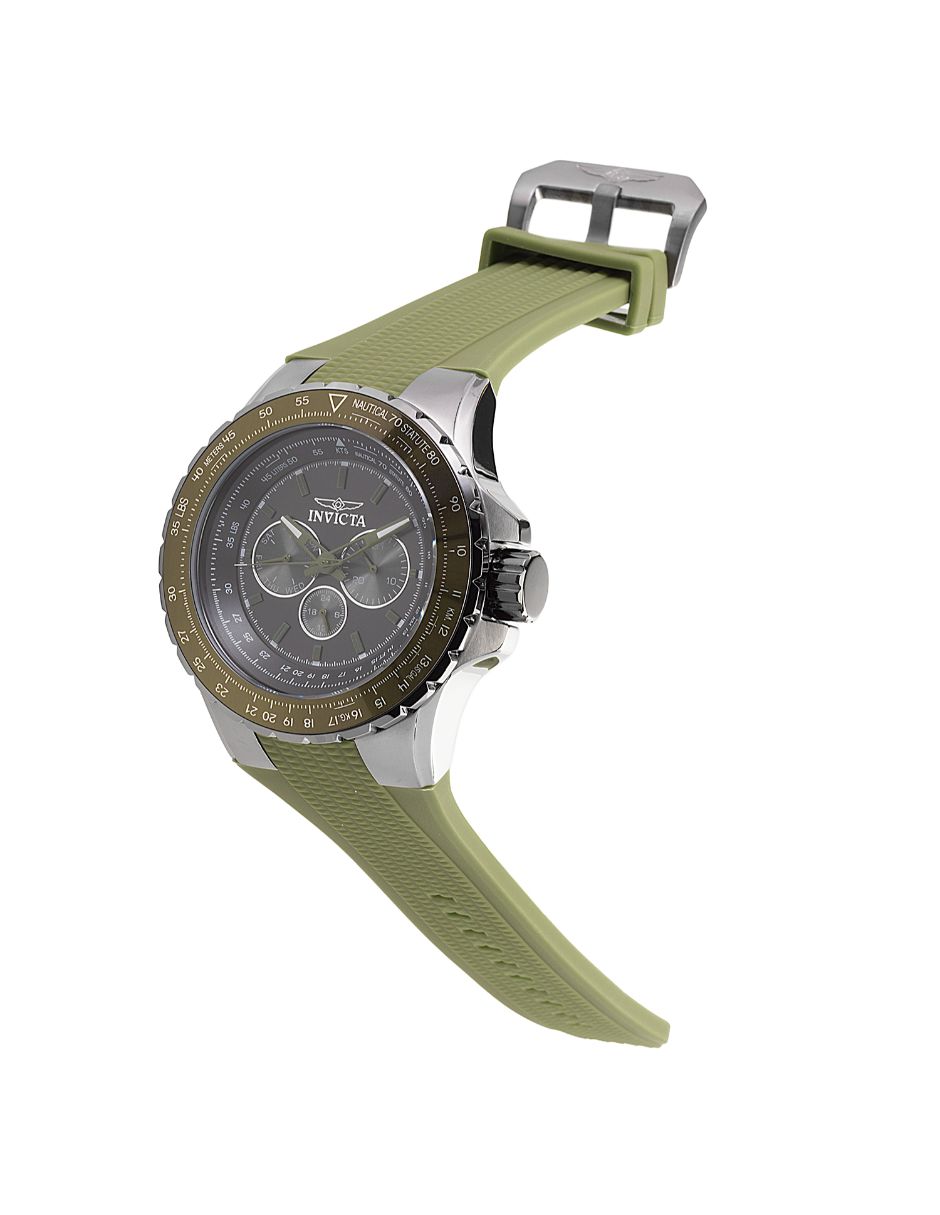 Foto 4 pulgar | Reloj Invicta Aviator 39302 Silicón para Hombre