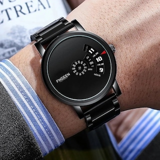 Foto 3 | Reloj De Hombre Pulsera Diseño Creativo E Impermeable